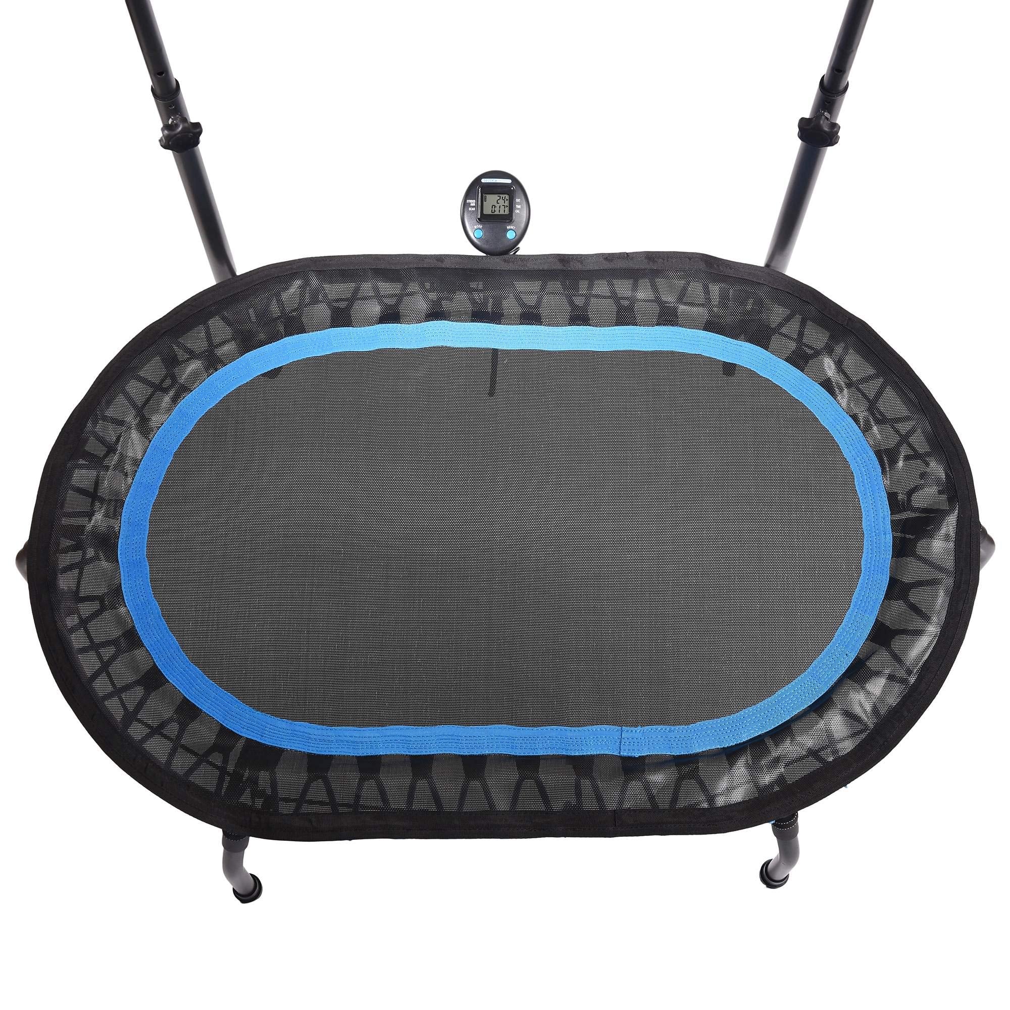 Stamina Fitness Trampoline - Exercise Trampoline With Smart Workout App - Indoor Trampoline Fitness Rebounder