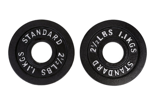 10 Pound Black Olympic Plate Pair