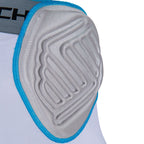 Champro Bull Rush 5-Pad Girdle , White , Grey Inset, Large