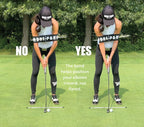 More Pars Arm Band & Leg Trainer With Mini Rods For Putting  Improve Setup & Stroke Trainer  Clear Visuals & Feels For Immediate