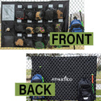 Athletico 15 Player Dugout Organizer - Hanging Baseball Helmet Bag To Organize Baseball Equipment Including Gloves, Helmets, Bat