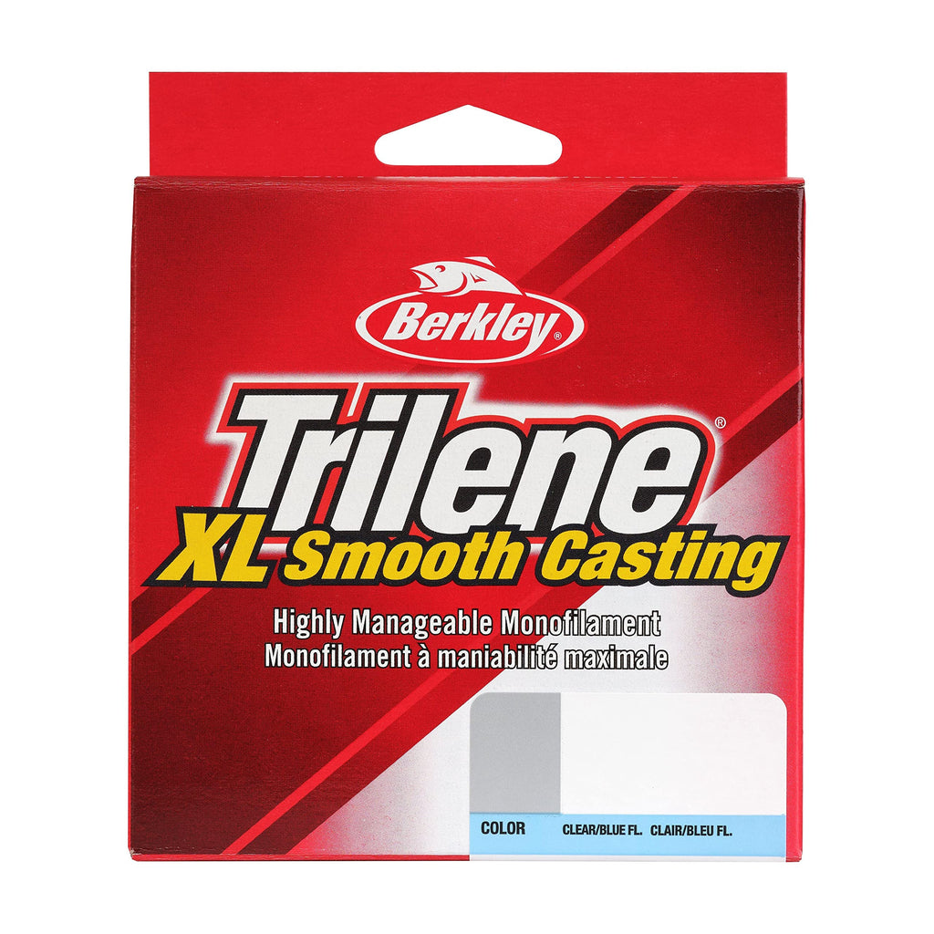 Berkley Trilene Xl, Fluorescent Clear/Blue, 6Lb | 2.7Kg, 330Yd | 301M Monofilament Fishing Line, Suitable For Freshwater Environ