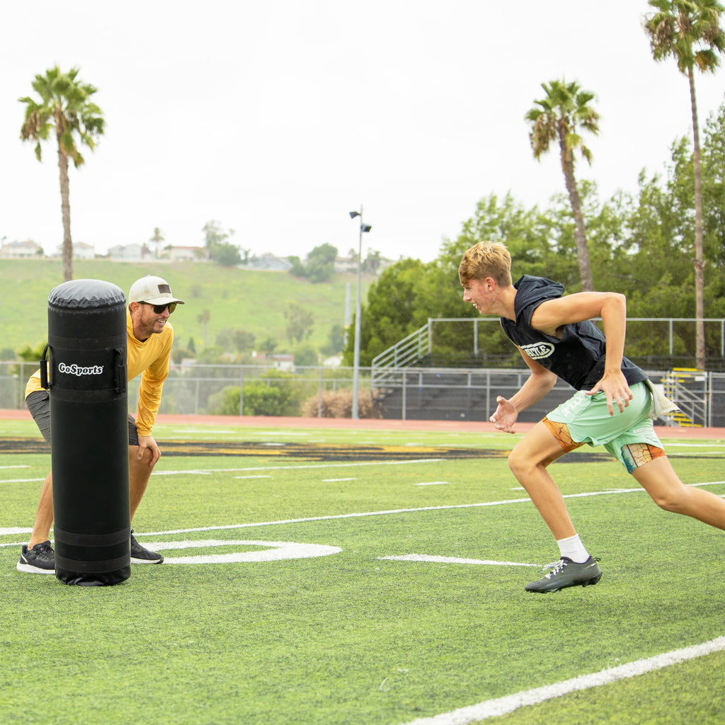 Gosports Heavy Duty Football Tackling Dummy - Training Equipment For Youth & College Football Practice - 4 Ft Xl Blocking Pad Fo