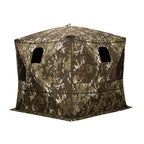 Barronett Blinds Pentagon Heavy-Duty, Portable Hunting Blind, 5-Sided Hub Blind, 600 Denier Fabric, Low Profile Windows, 4-Perso