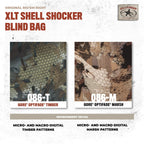 Rig'Em Right Waterfowl Shell Shocker Xlt Duck Hunting Blind Bag With Molded Ammo Compartments, Sunglasses Case, Drink Holder And