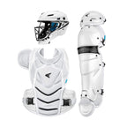 Easton | JEN SCHRO THE VERY BEST Fastpitch Softball Catchers Set | White | Large