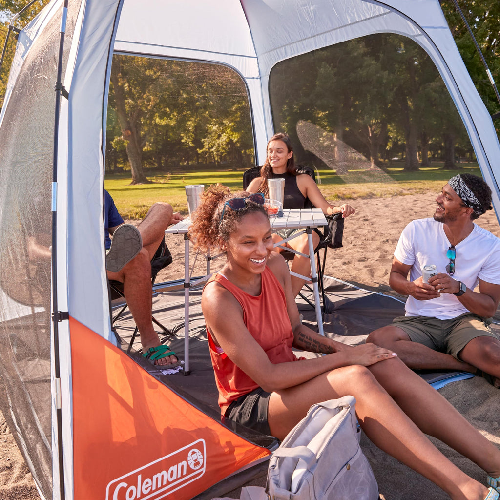 Coleman Skyshade Screen Dome Canopy, 8X8/10X10Ft Portable Screen House With Easy Setup, Lightweight Picnic Screen Room For Bug-F