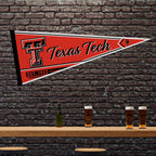 Rico Industries Ncaa Texas Tech Red Raiders Classic 12'' X 30'' Felt Wall D  Cor Pennant - Great For Home/Bed Room/Man Cave D  C