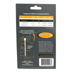 Proactive Sports Consistent Tee 3 1/4'' Pack Of 10 Durable, Biodegradable Tees For Perfect Height And Position (Orange)