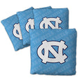 YouTheFan Officially-Licensed NCAA North Carolina Tar Heels Set of 4 Cornhole Bags - All Weather Regulation 6    x 6    Size - 1