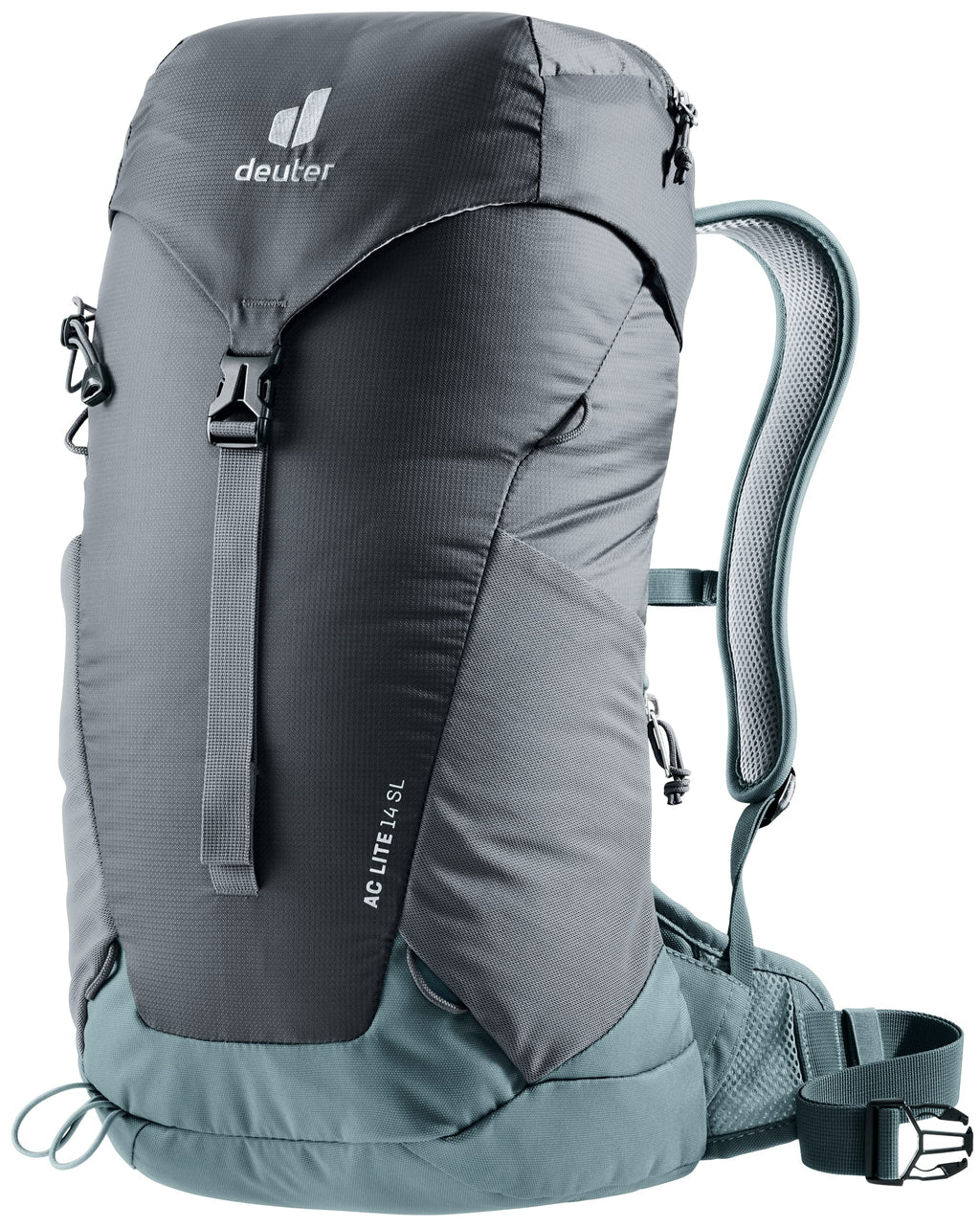Deuter Womens Ac Lite 14 Sl Hiking Backpack, Graphite Shale, 14 L