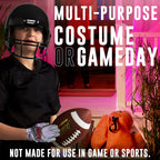 Franklin Sports Nebraska Huskers Youth College Football Receiver Gloves - Receiver Gloves For Kids - Ncaa Team Logos And Silicon