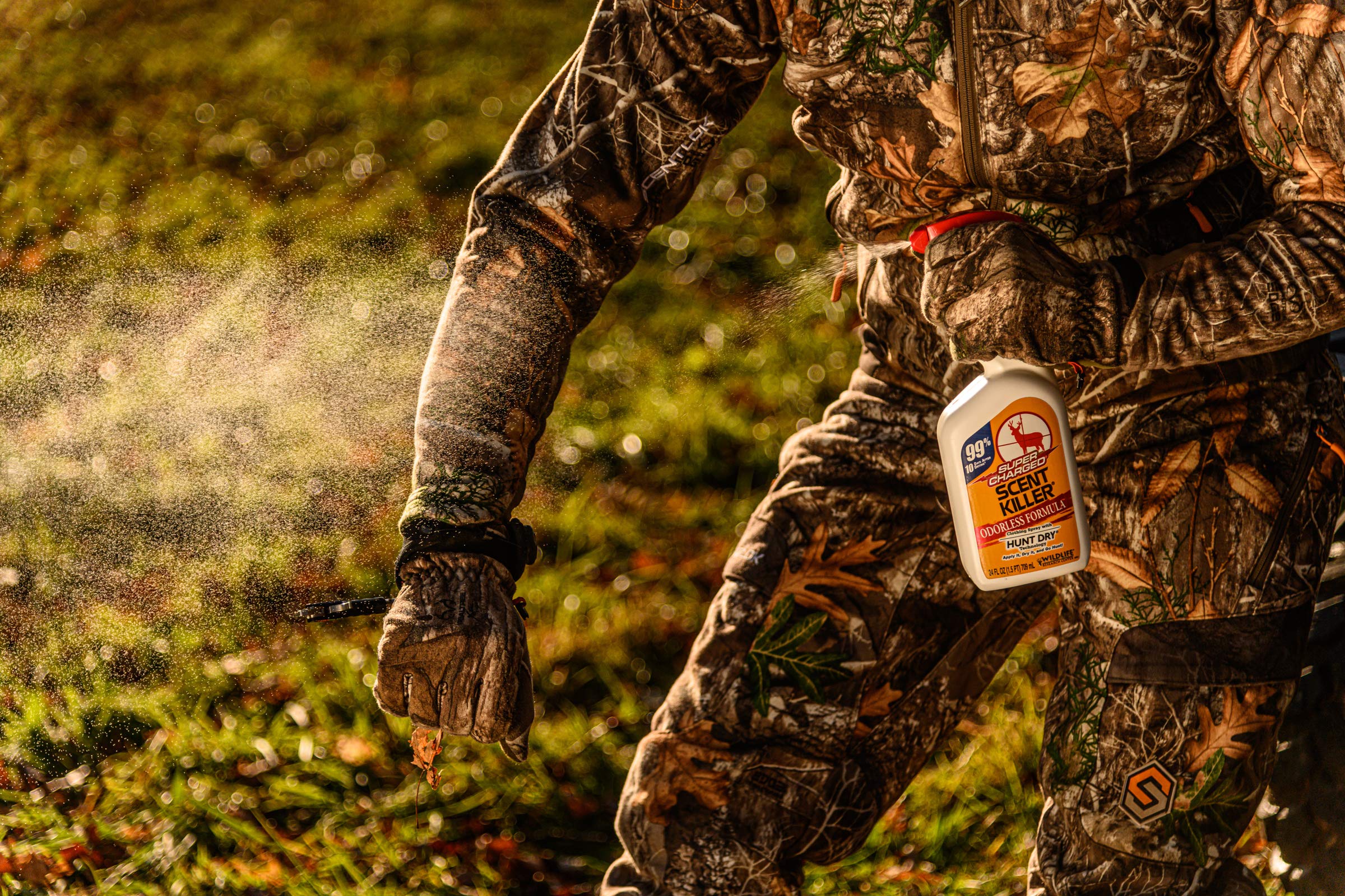 Wildlife Research 1552 Scent Killer Spray, 12 Fluid Ounces, Yellow, Small