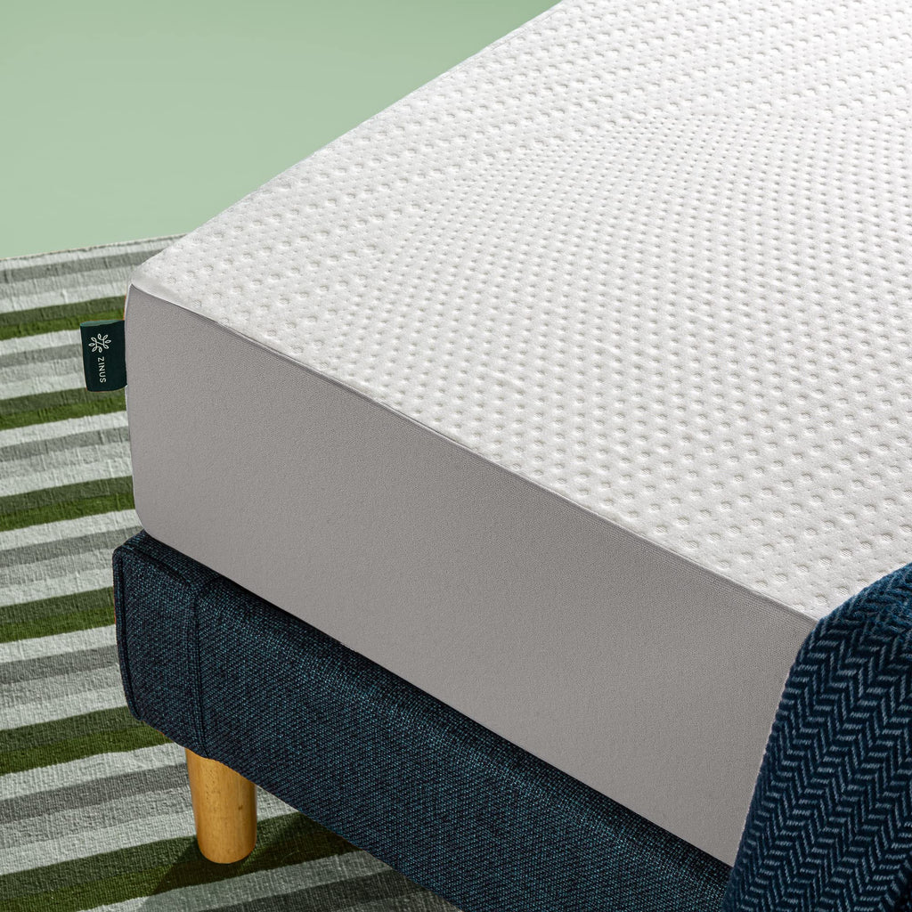 Zinus 10 Inch Cooling Essential Foam Mattress  Affordable Mattress  Bed-In-A-Box  Certipur-Us Certified, Twin