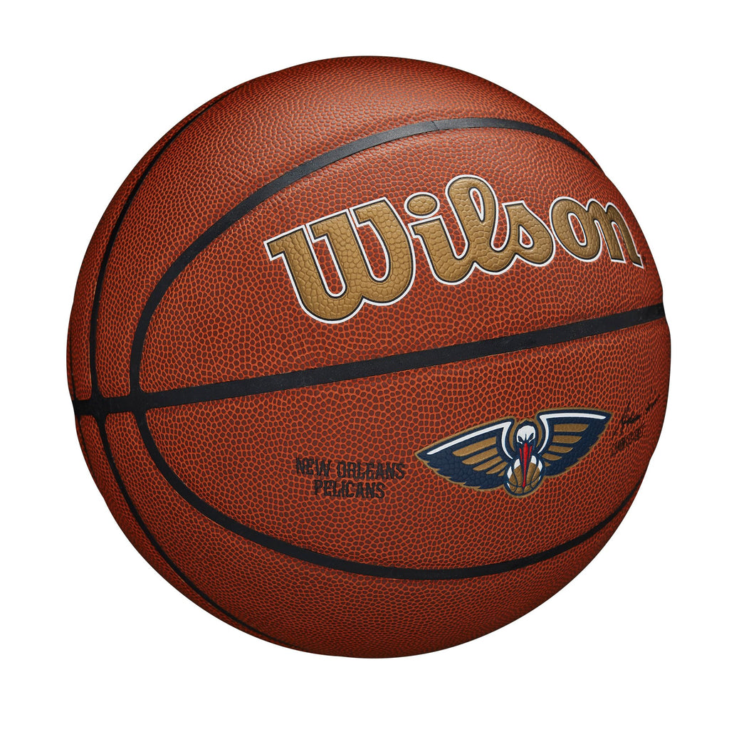 Wilson Nba Team Alliance Basketball - New Orleans Pelicans, Size 7-29.5''
