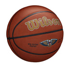 Wilson Nba Team Alliance Basketball - New Orleans Pelicans, Size 7-29.5''