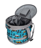 Camco Life Is Better At The Campsite Pop-Up Cooler, Sketch Design  Features A Water-Resistant Interior And Built-In Bottle Opene