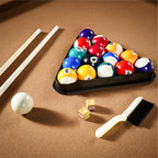 Barrington Billiards 7.5' Belmont Drop Pocket Table With Pool Ball And Cue Stick Set