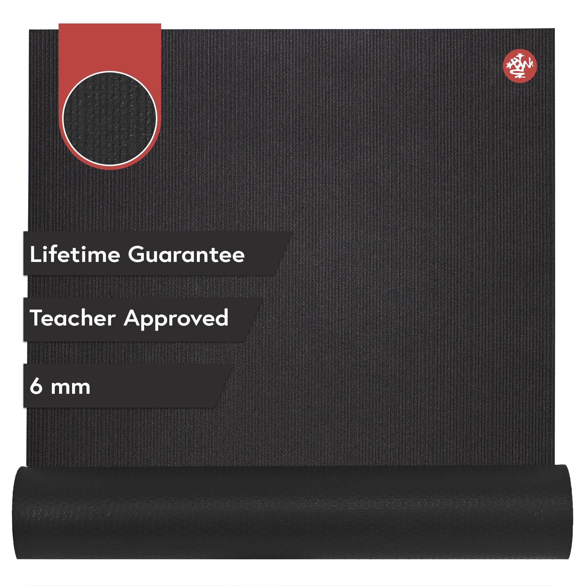 Manduka Pro Yoga Mat Black Mat PRO Extra Long