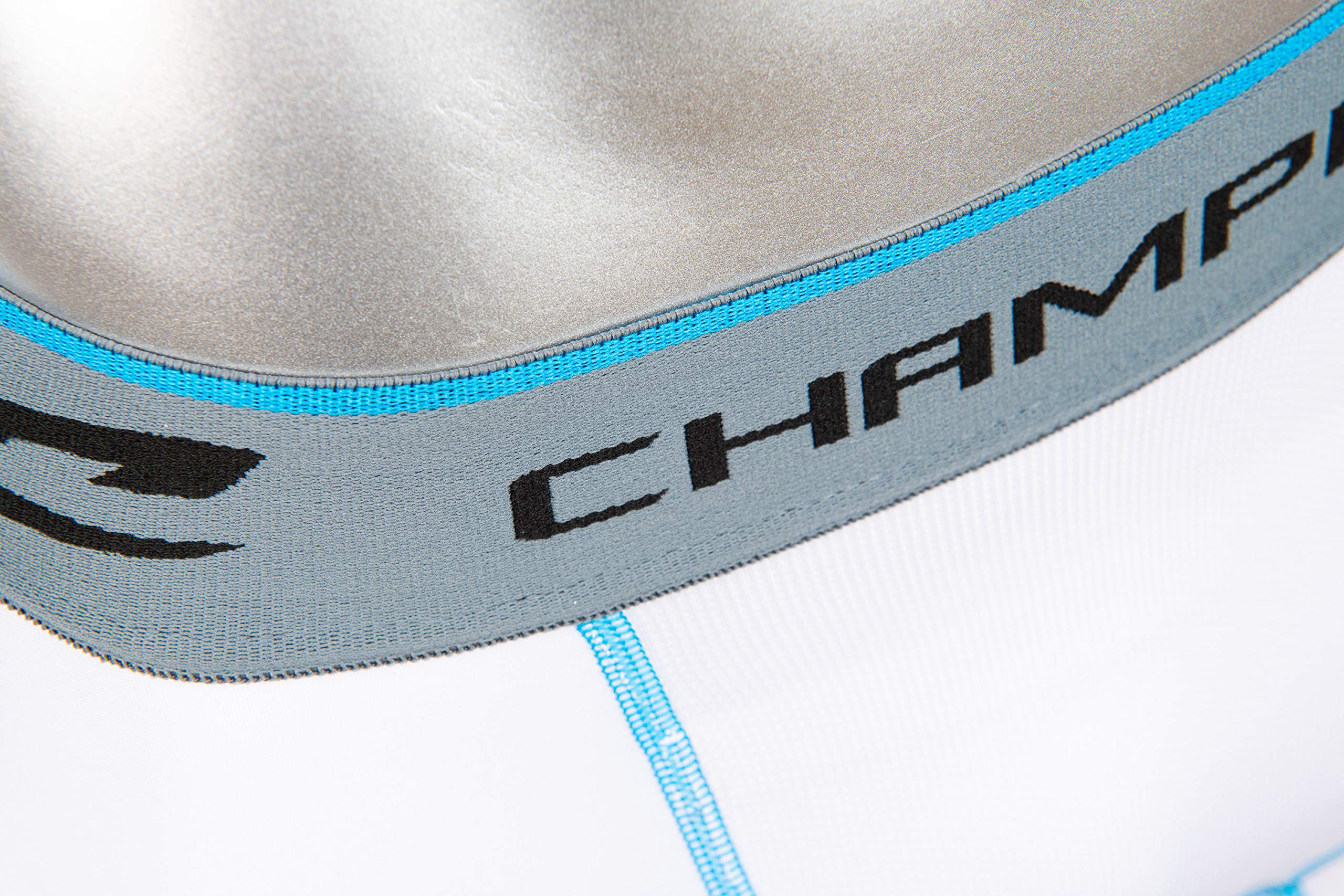 Champro Bull Rush 5-Pad Girdle , White , Grey Inset, Large