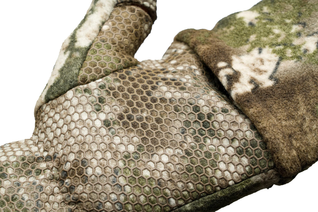 Scentlok Fleece Winter Camo Pop Top Camo Hunting Gloves (True Timber Strata, Large)