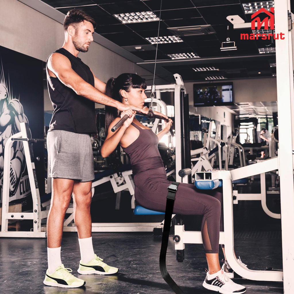 Belt Squat Collar for Nordic Hamstring Curl on Bench, 5.6Ft Long Buckle Strap for Seat Workouts Leg Extension Machines Achieve S