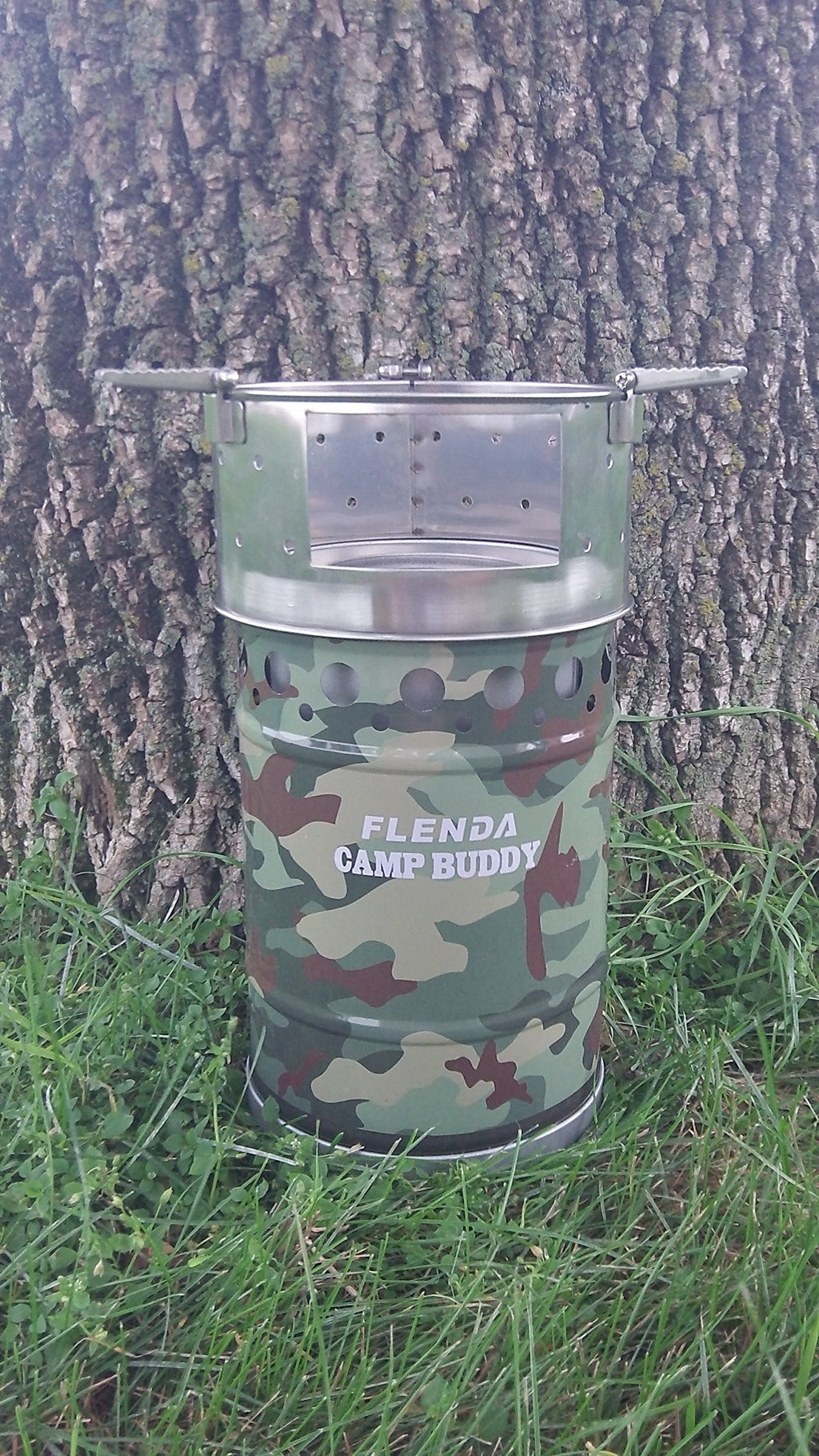 Flenda Camp Buddy Natural Draft Firewood Camp Stove