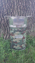 Flenda Camp Buddy Natural Draft Firewood Camp Stove
