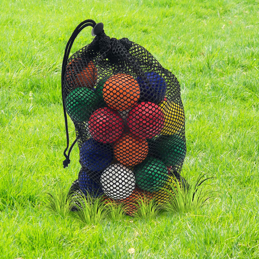 Dsmile Colorful Foam Golf Practice Balls 36 Pack Light Soft Elastic Training Multifunction Sport Balls