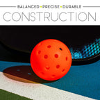 Franklin Sports Outdoor Pickleballs - X-40 Pickleball Balls - Usa Pickleball (Usapa) Approved - 3 Pack Outside Pickleballs - Emb