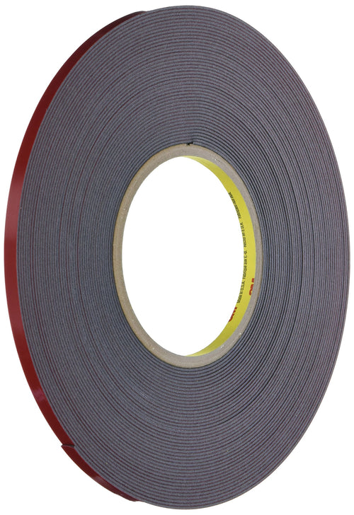 3M 6386 Acrylic Tape,Black