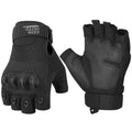 KEMIMOTO Fingerless Tactical Gloves for Men, Motorcycle Gloves for Outdoor Work Sports, Fingerless Cycling Gloves for Hunting Hi
