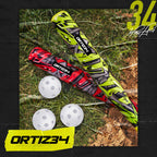 Ortiz34 Bat & Ball Set - Graffiti Plastic Bat & Ball Homerun Set- David Ortiz Backyard Baseball Set for Youth, Kids, Teenagers,