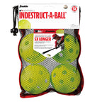 Franklin Sports Plastic Softballs - Indestruct-A-Ball Plastic Practice Softballs - Official Size 11'' Training Softball For Batt