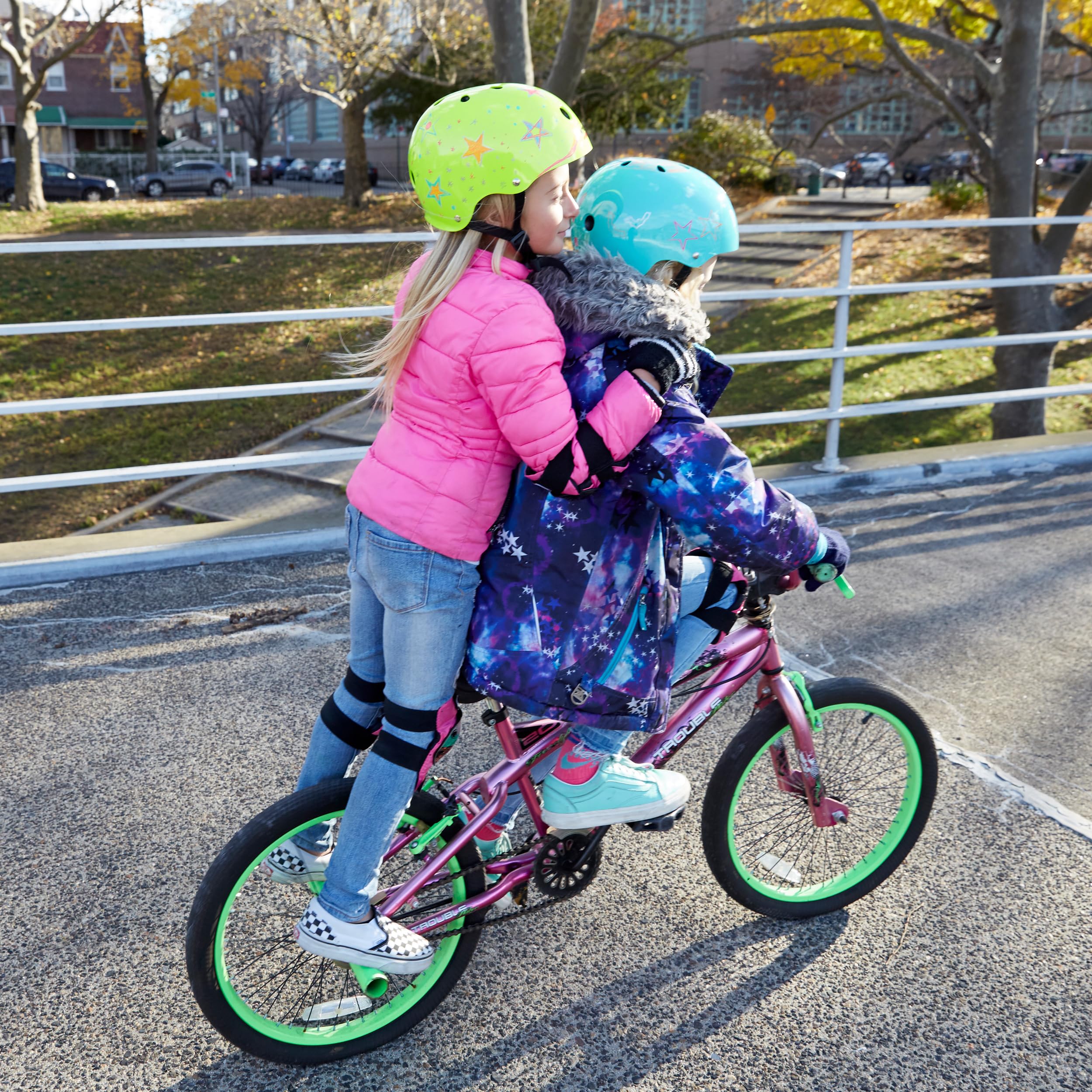 Wipeout Dry Erase Kids Helmet For Bike, Skate, And Scooter, Teal Blue Youth L 8+