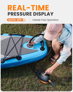 Outdoormaster 20Psi High Pressure Paddle Board Pump Electric Dolphin Ii -Quick Portable Sup Air Pump,Auto-Off &12V Dc Car Connec