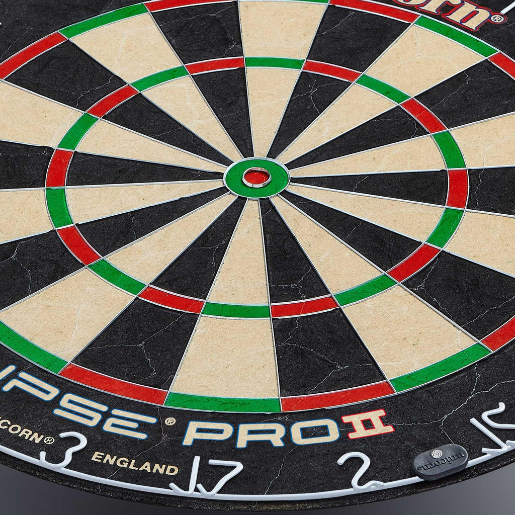 Unicorn Eclipse Pro 2 Dartboard With American Legend Dartboard Cabinets - Dartboard And Dartboard Cabinet Bundles