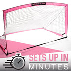 Franklin Sports Blackhawk Portable Soccer Goal - Pop-Up Soccer Goal And Net - Indoor Or Outdoor Soccer Goal - 6