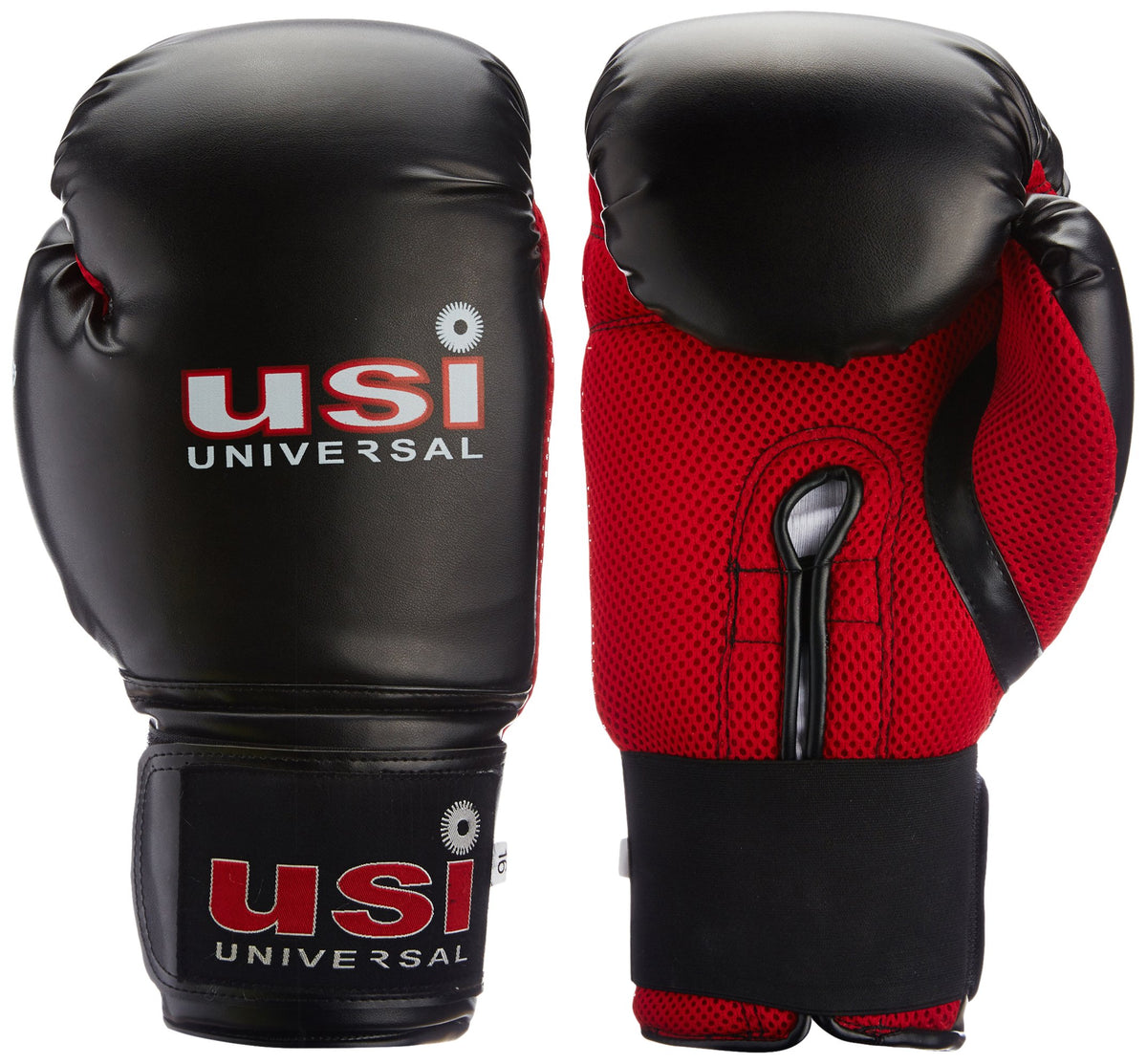 USI Crusher Training Boxing Gloves, 16Oz (Black)