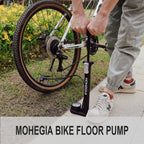 Mohegia Bike Floor Pump With Gauge,Air Bicycle Pump Inflator With High Pressure 160 Psi,Fits Schrader And Presta Valve