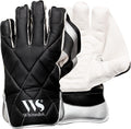 Whitedot Albatross Wicket Keeping Gloves Regular Club Inner Gloves Suitable for Youth Medium (Youth, White, Black) Material : le