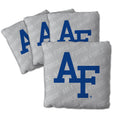YouTheFan Officially-Licensed NCAA Air Force Academy Set of 4 Cornhole Bags - All Weather Regulation 6    x 6    Size - 16oz Wei