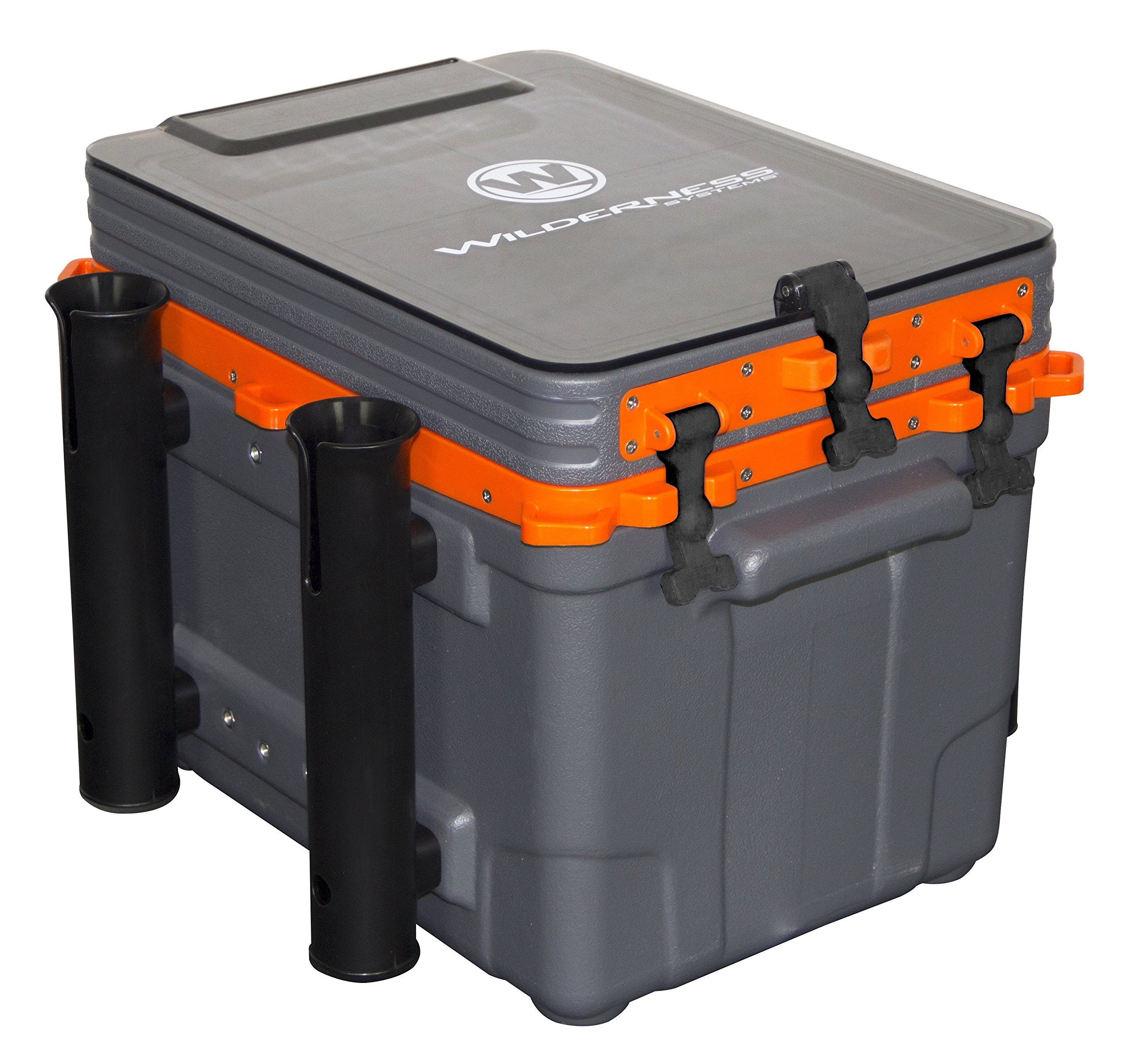 Wilderness Systems Kayak Crate | 4 Rod Holders | Kayak Tackle Storage | Fits Most Kayaks, One Color
