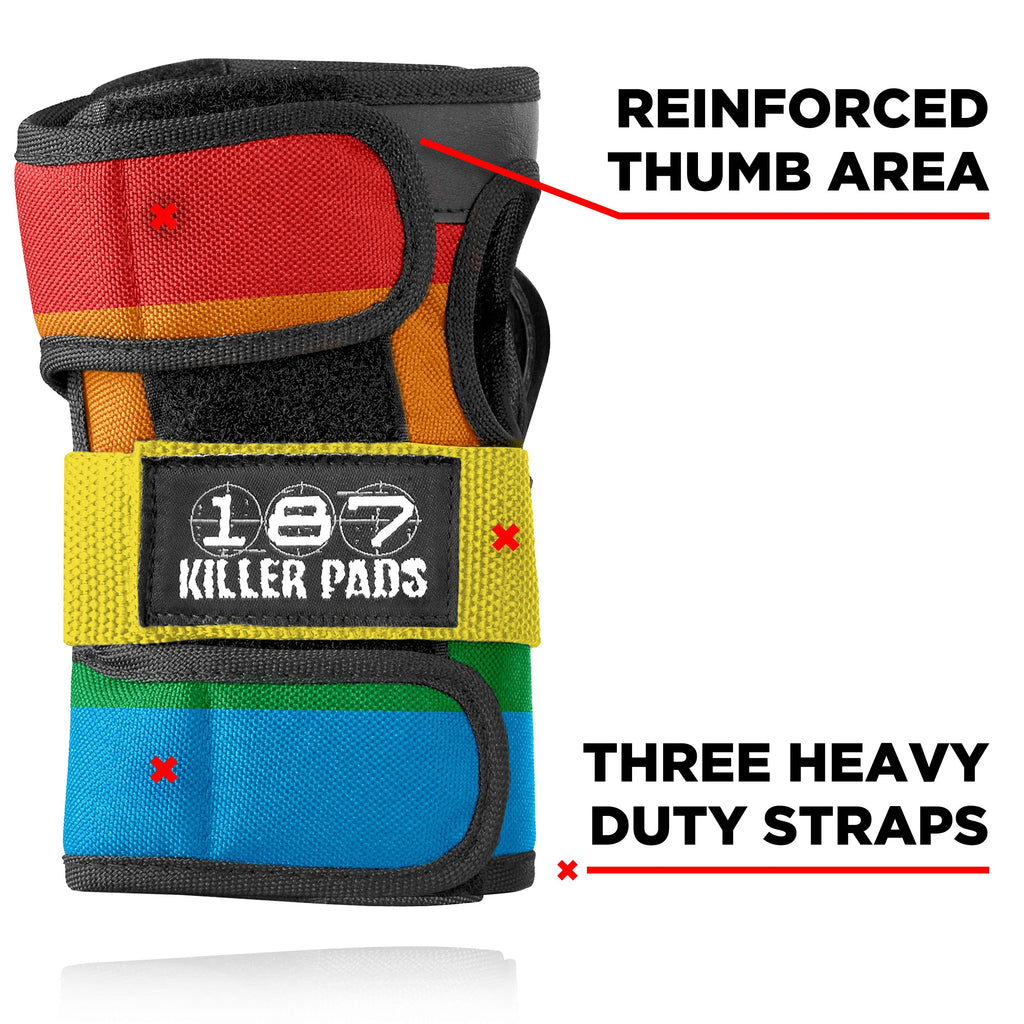 Triple Eight -Wrist Guard - L Rainbow (Wgla872)
