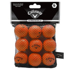 Callaway Hx 9-Pack Practice Ball, Orange