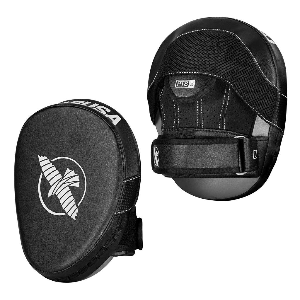 Hayabusa Pts 3 Focus Mitts Pair - Black, Micro