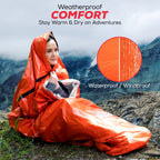 Emergency Sleeping Bag X3, Life Bivy Sack, Emergency Sleeping Bags For Survival Sleeping Bag, Tac Bivvy Bag, Portable Thermal Sl