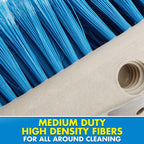 Star Brite Medium Wash Brush (Blue), 8-Inch