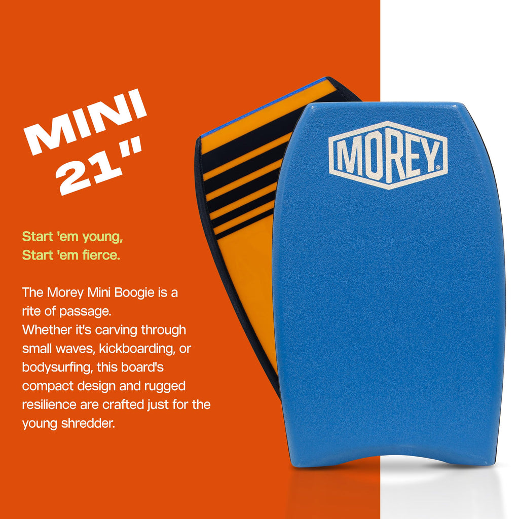 Morey Bodyboards Mini Boogie 21 - Blue/Black/Orange