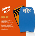 Morey Bodyboards Mini Boogie 21 - Blue/Black/Orange